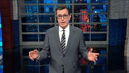 Stephen Colbert thinks Trump looks tired