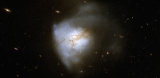 Galaxy Arp220, Ultraluminous Infrared Galaxy