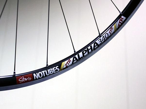 Stan's NotTubes' upcoming ZTR Alpha 340 aluminum road rim is said to weigh just 340g and will eventually be offered pre-built or individually.