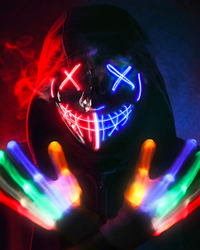 Scary Halloween LED mask:&nbsp;now £11.04 at AmazonSave 45%