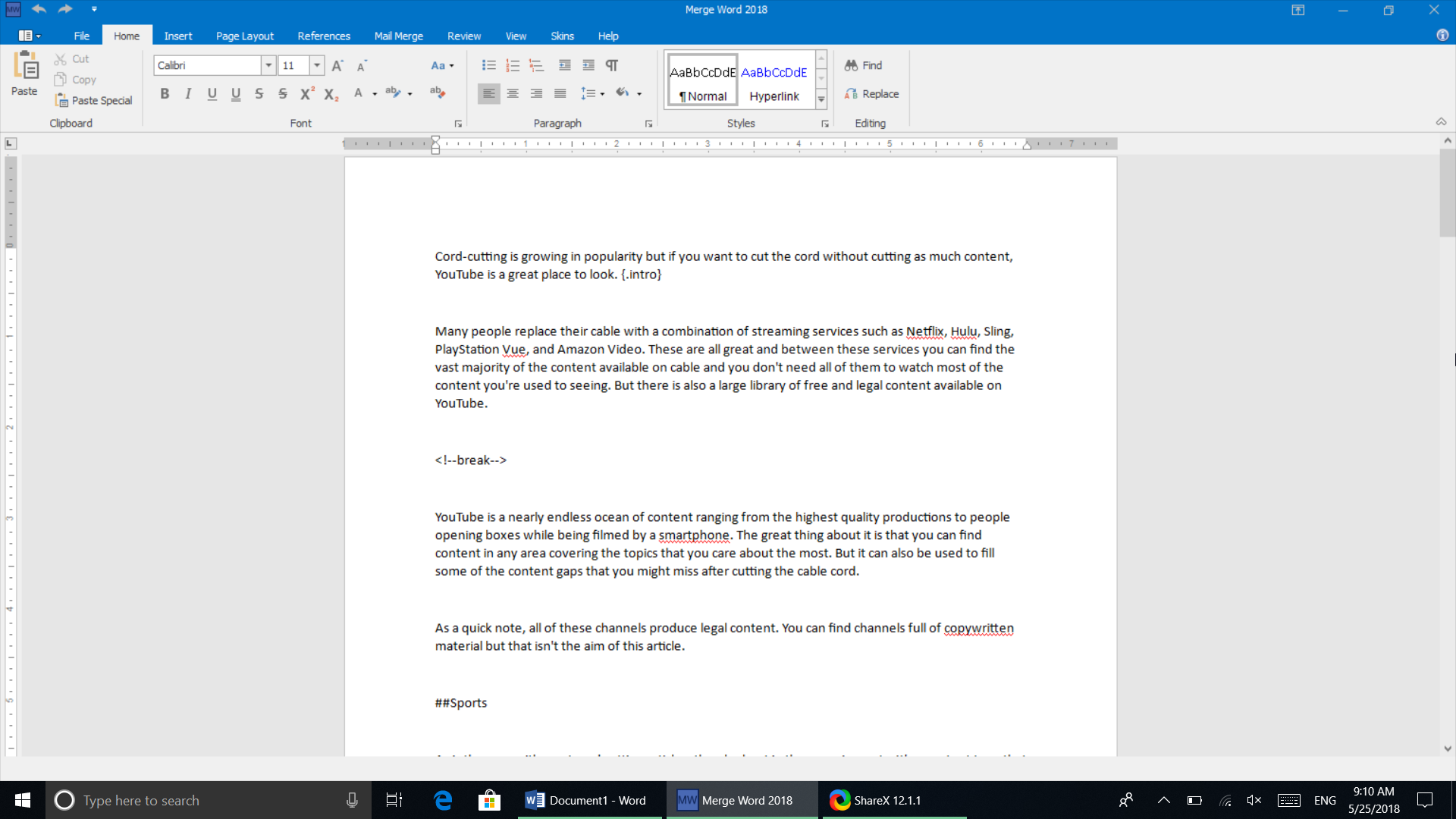 Merge Word Windows 10 App [Review]: Can it replace Microsoft Word ...