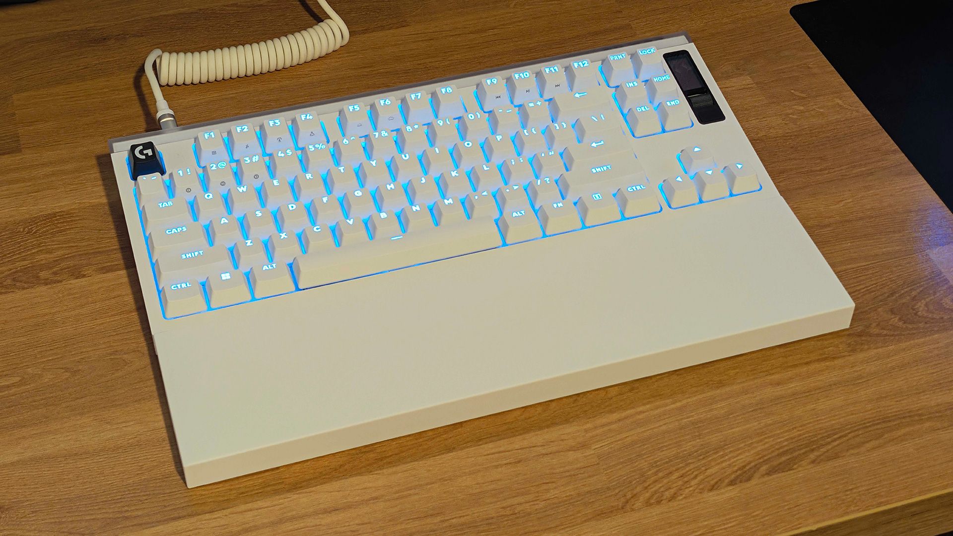 Logitech G Pro X2 Rapid keyboard on desk