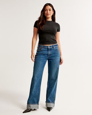 Curve Love Low-Waist Baggy Jeans