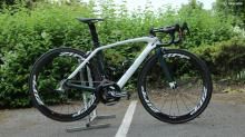 Mark Cavendish has ridden a 52cm Venge in the past, but he's on a 49cm S-Works model for the Tour