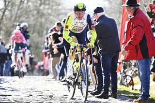 Kuurne - Bruxelles - Kuurne 2022 - 74th Edition - Kuurne - Kuurne 195,1 km - 27/02/2022 - Taco Van Der Hoorn (NED - Intermarché - Wanty - Gobert Matériaux) - photo Gregory Van Gansen/SprintCyclingAgency©2022