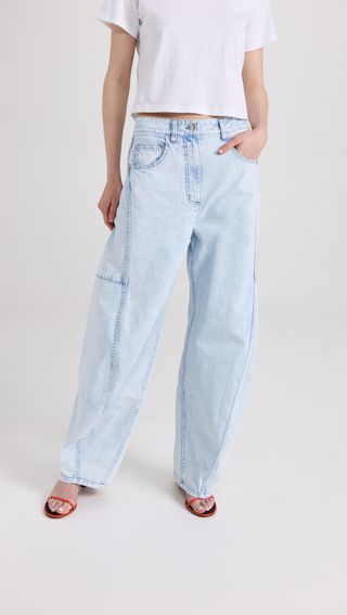 Bleached Denim Sid Jeans