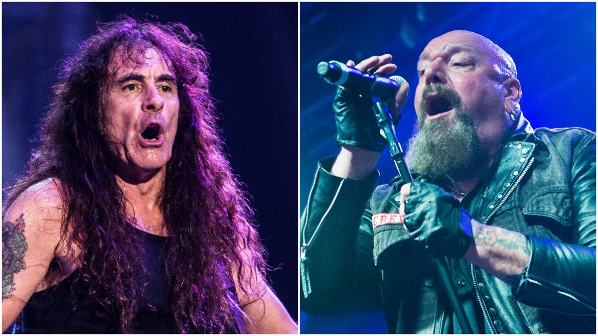 Steve Harris and Paul Di’Anno