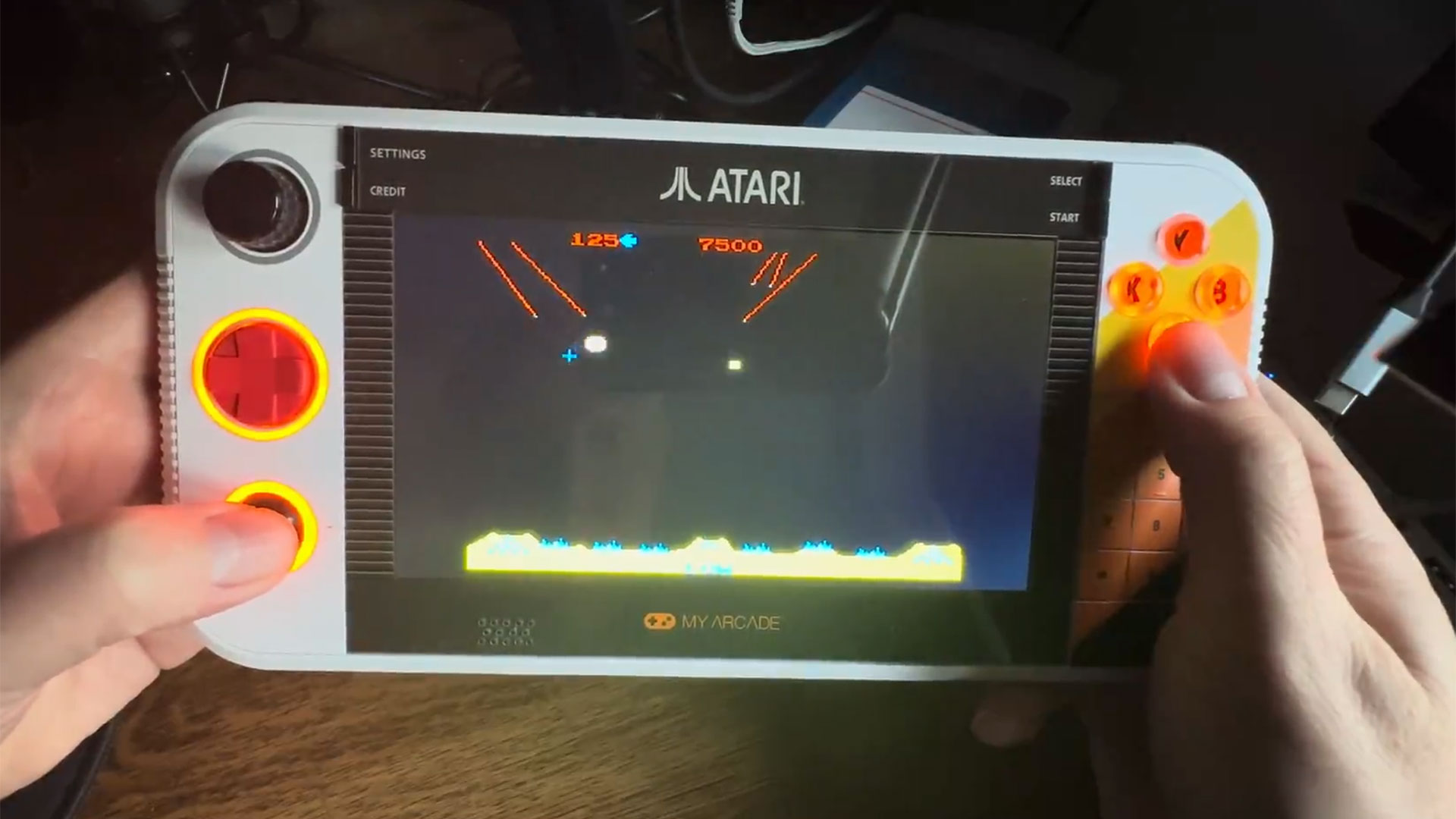 MyArcade Atari Gamestation Go gaming