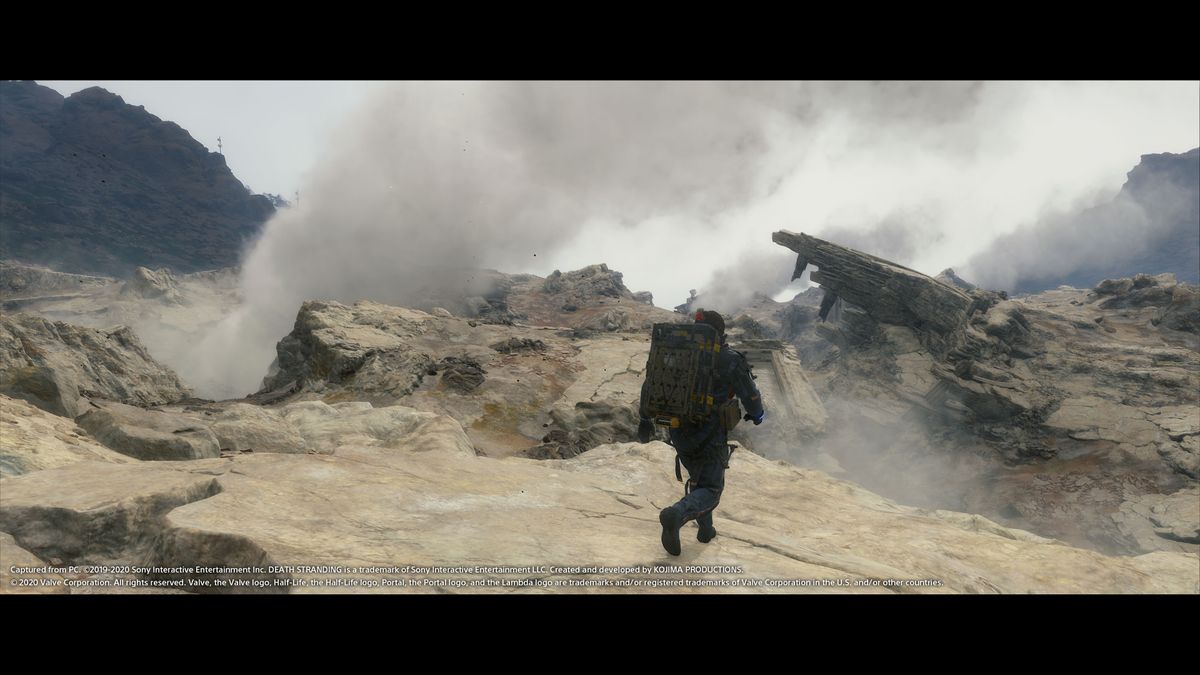 Death Stranding 4K DLSS screenshots from Nvidia