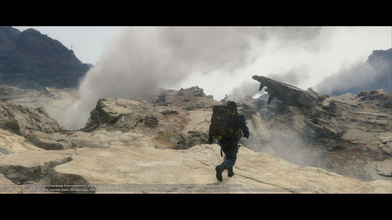 Death Stranding 4K DLSS screenshots from Nvidia