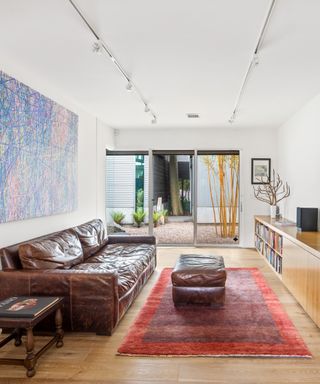 Living space in Lenny Kravitz home