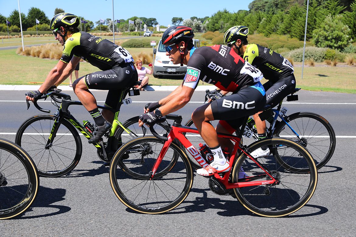 Richie Porte (BMC) in the peloton