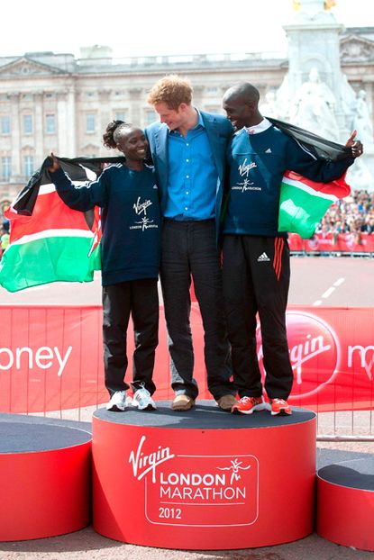 Prince Harry - London Marathon 2012 - Marie Claire - Marie Claire UK