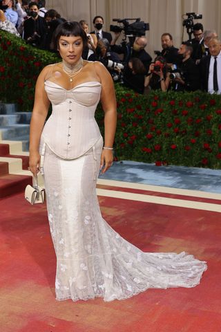 Paloma Elsesser attends The 2022 Met Gala