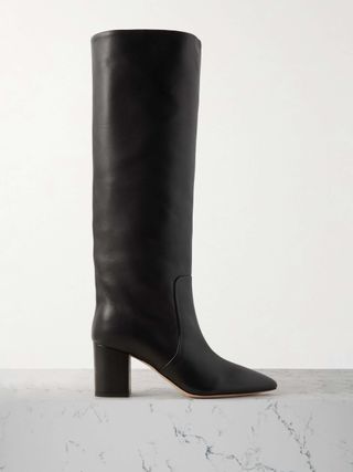 Anja Leather Knee Boot