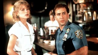 Nicolas Cage and Bridget Fonda in It Could Happen To You