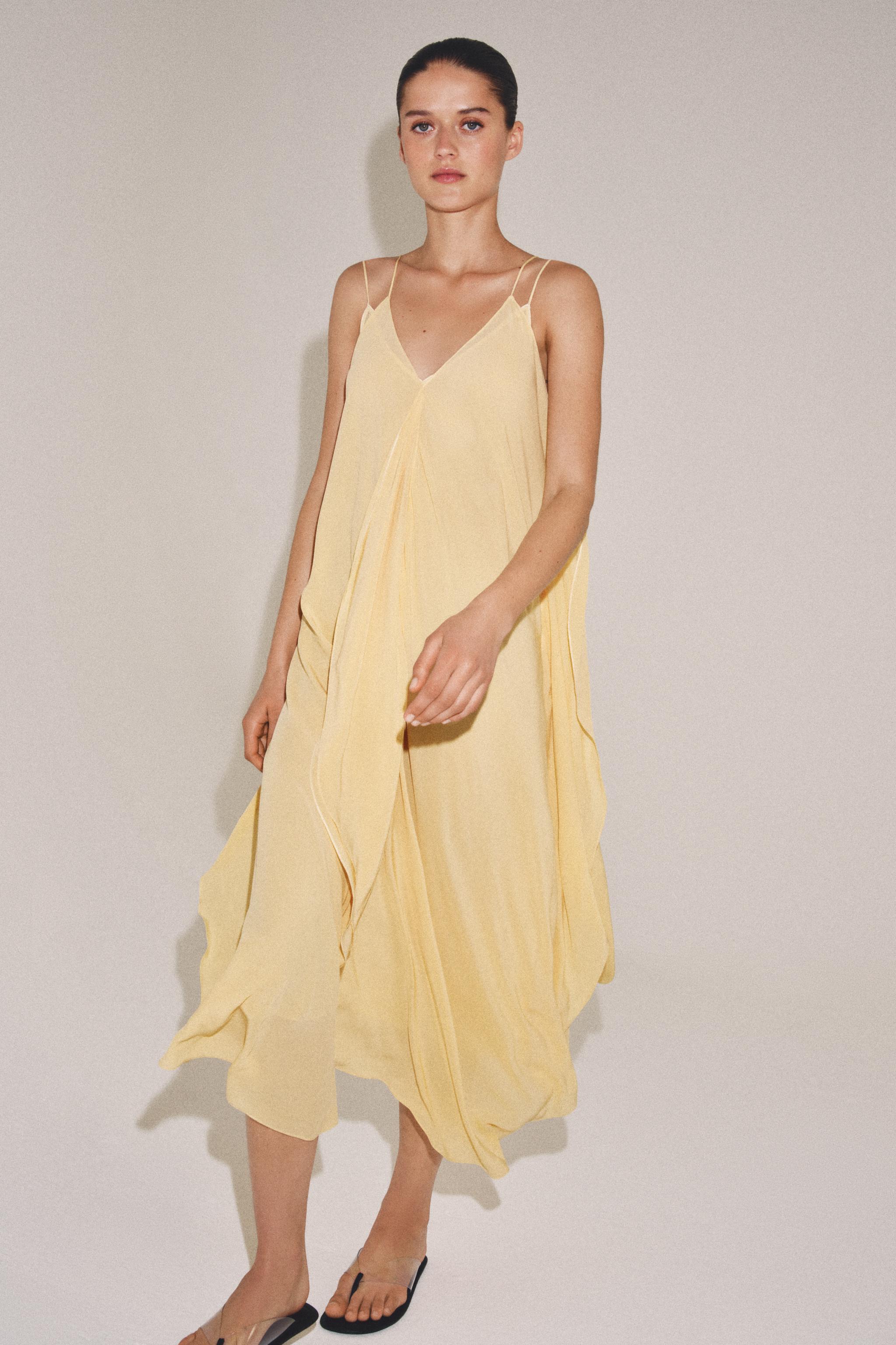 Zw Collection Limited Edition Flowy Ruffled Dress