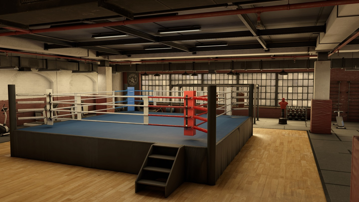 Screenshot from the VR game Thrill of the Fight 2