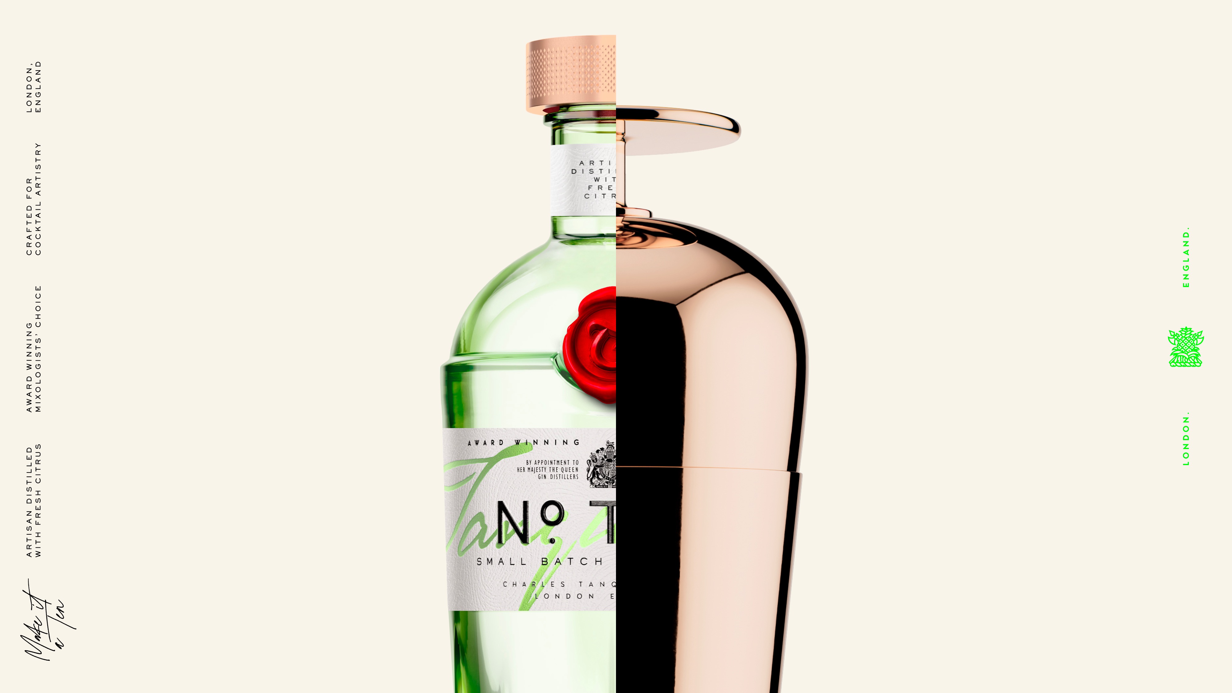 Tanqueray x Alessi collab