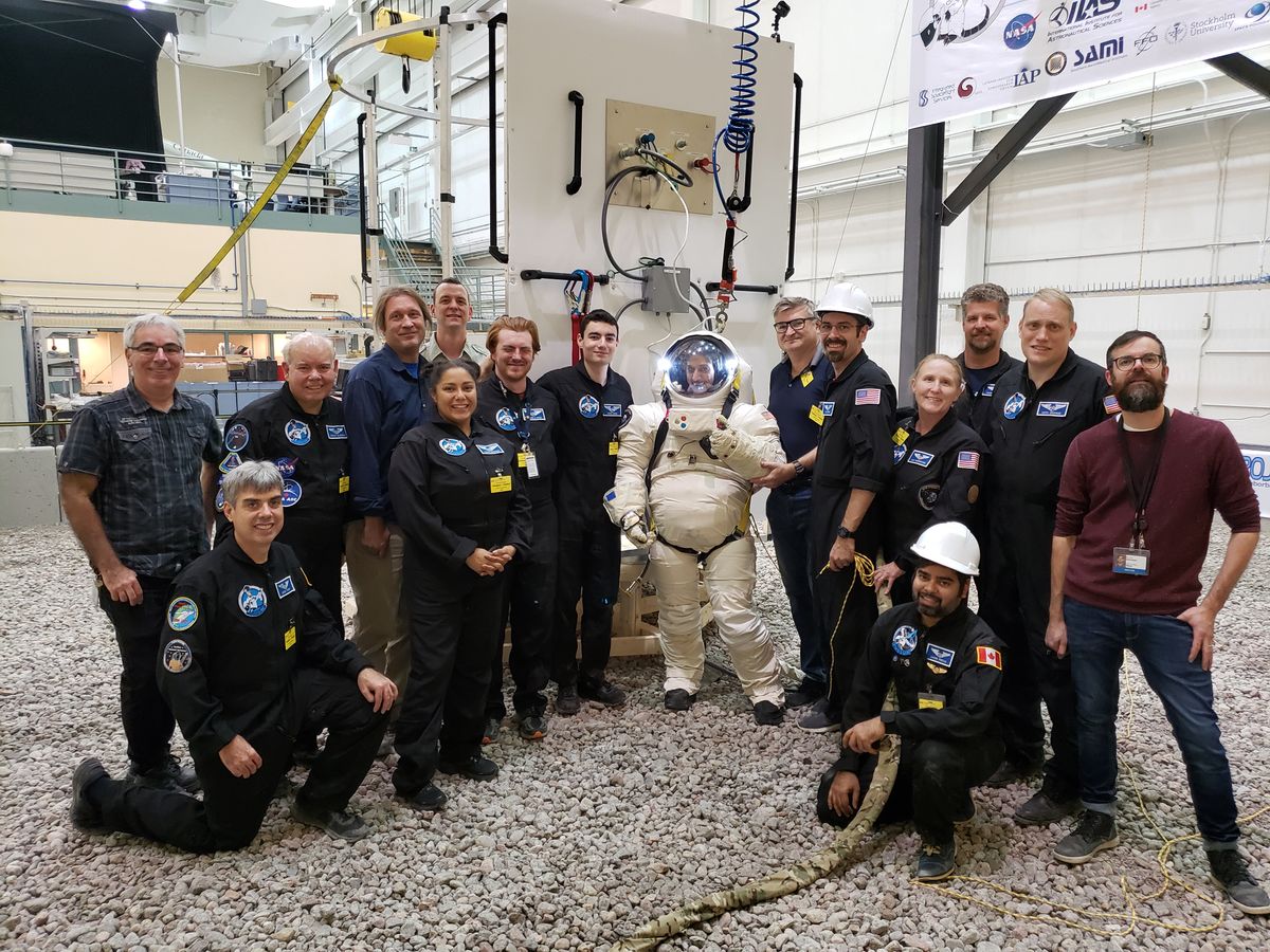 A team of citizen scientists from Project PoSSUM has completed an important set of tests with a spacesuit from Final Frontier Design. 