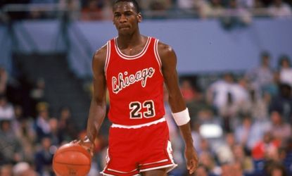 Michael Jordan in 1984