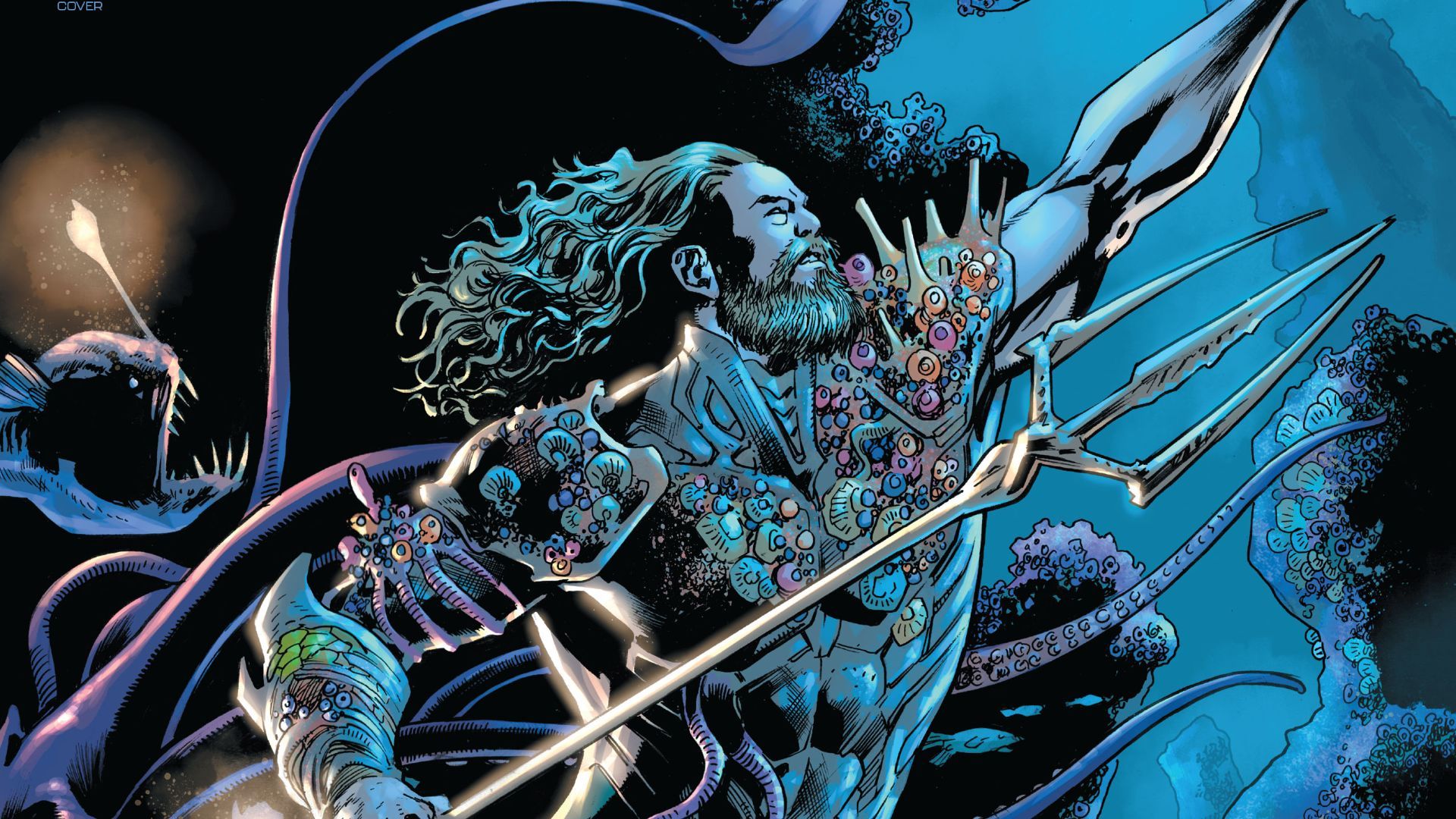 DC brings psychedelic cosmic horror to the Black Label Aquaman