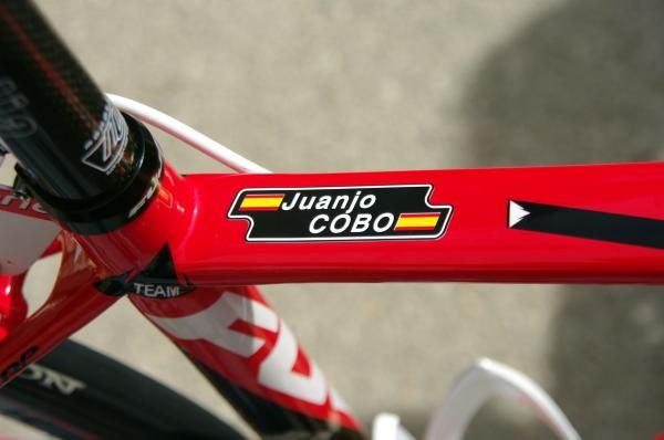 There is no mistaking who's bike this is