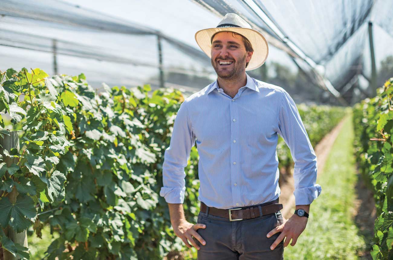 Lorenzo Pasquini, estate manager at Ch&amp;acirc;teau d&amp;rsquo;Yquem