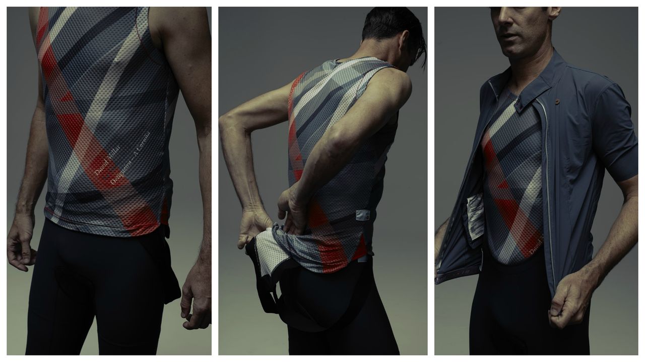 The base layer takes its lines from Millar's ride data in Stage 17 of the 2014 Vuelta (Chpt. III / Castelli)