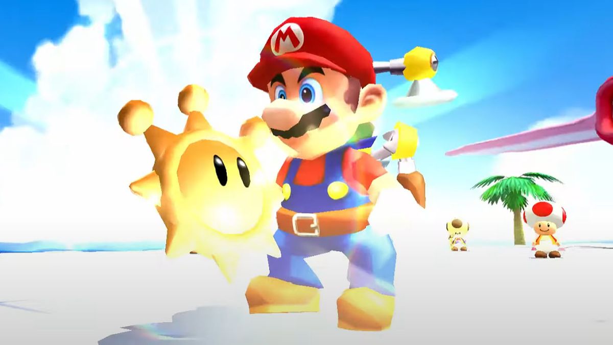 Super mario 3d hot sale all stars sunshine