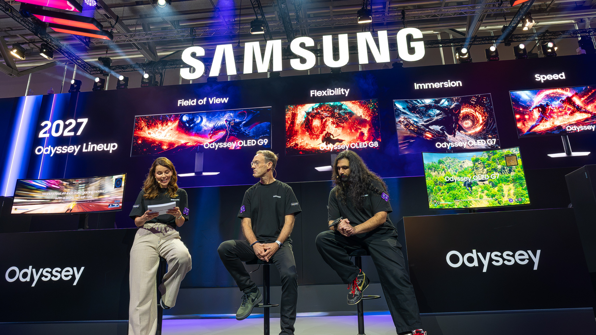 Samsung stage at Gamescom 2026