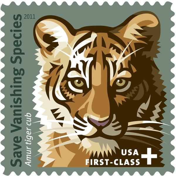 New Tiger Cub Stamps Aim to Help Save Endangered Species Live Science