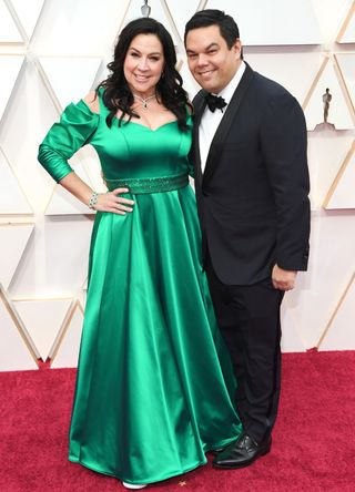 Kristen Anderson Lopez and Robert Lopez