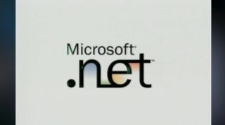 Microsoft .net retro logo