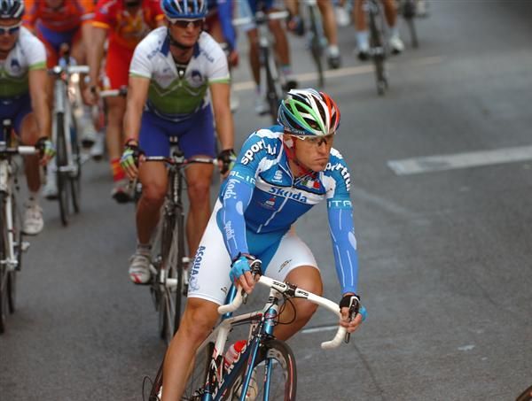 Luca Paolini was a member of the Italian train.