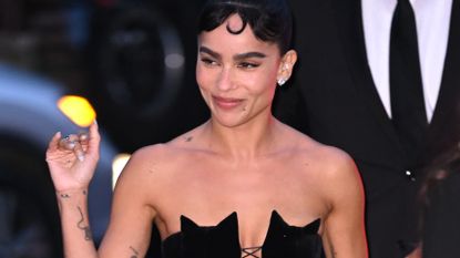 Zoe Kravitz attends "The Batman" premiere at Lincoln Center on March 01, 2022 in New York City