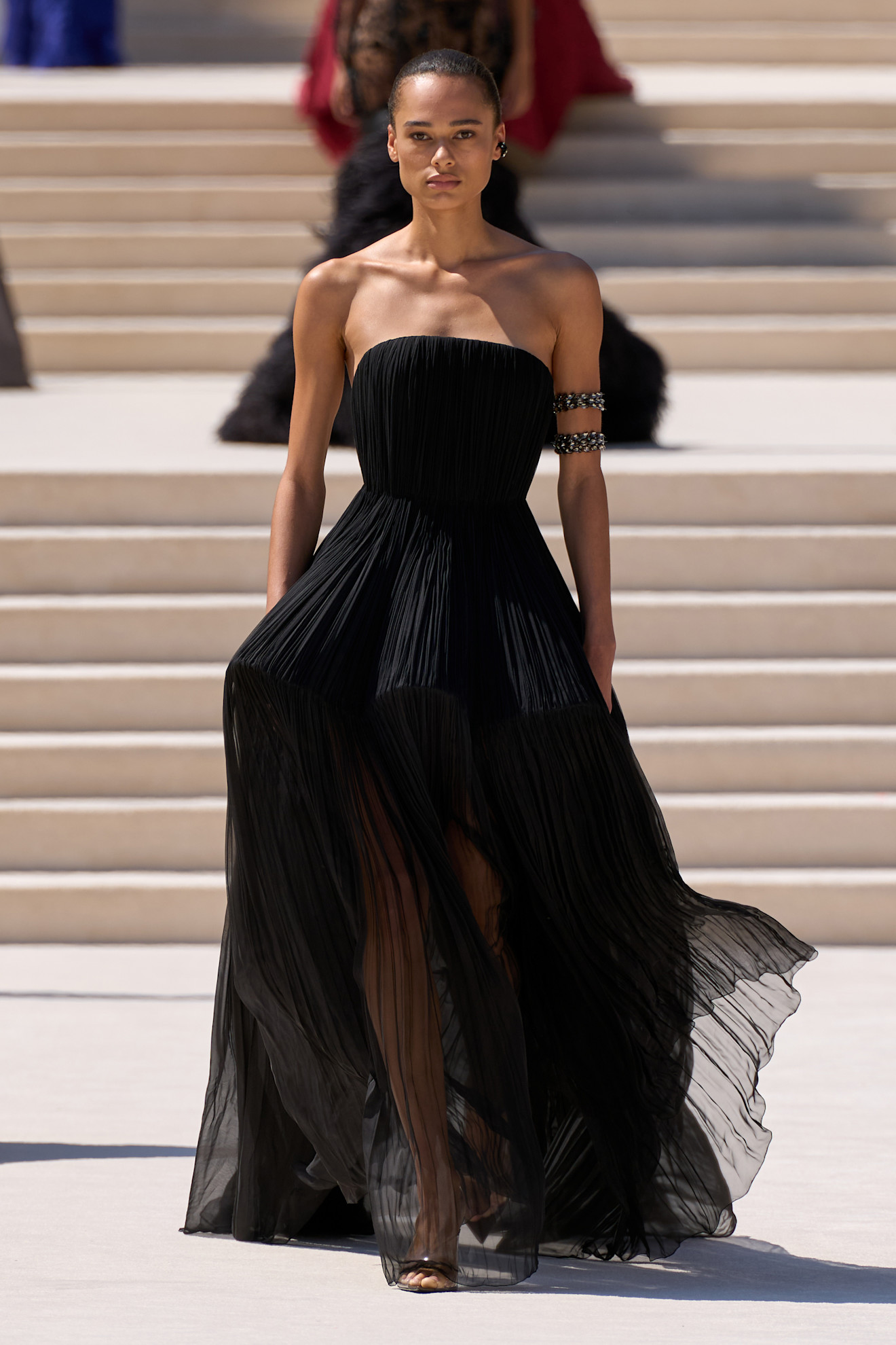 Balenciaga couture fall/winter 2026 arm bangle jewelry trend