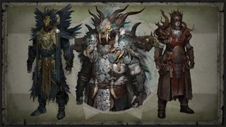 Druid Legendary gear concept art from Diablo 4
