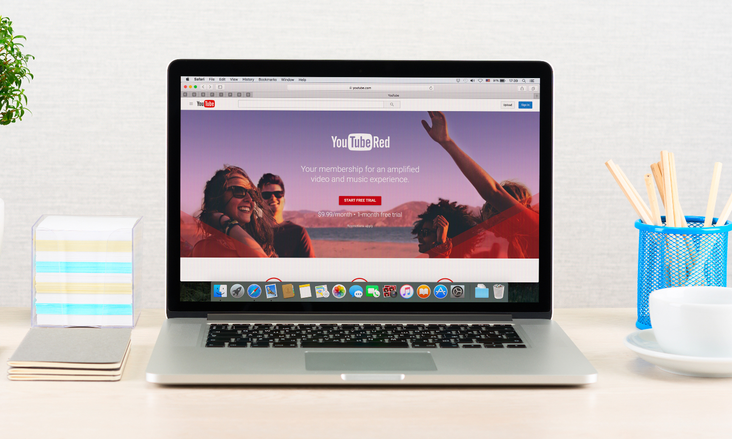 get youtube red for free on mac