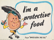 Wartime potato poster - ©IWM (PST 20603)