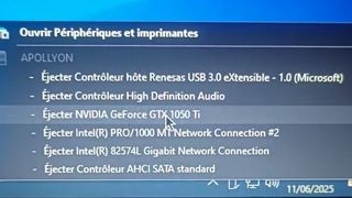 Ejecting a GPU is not advisable