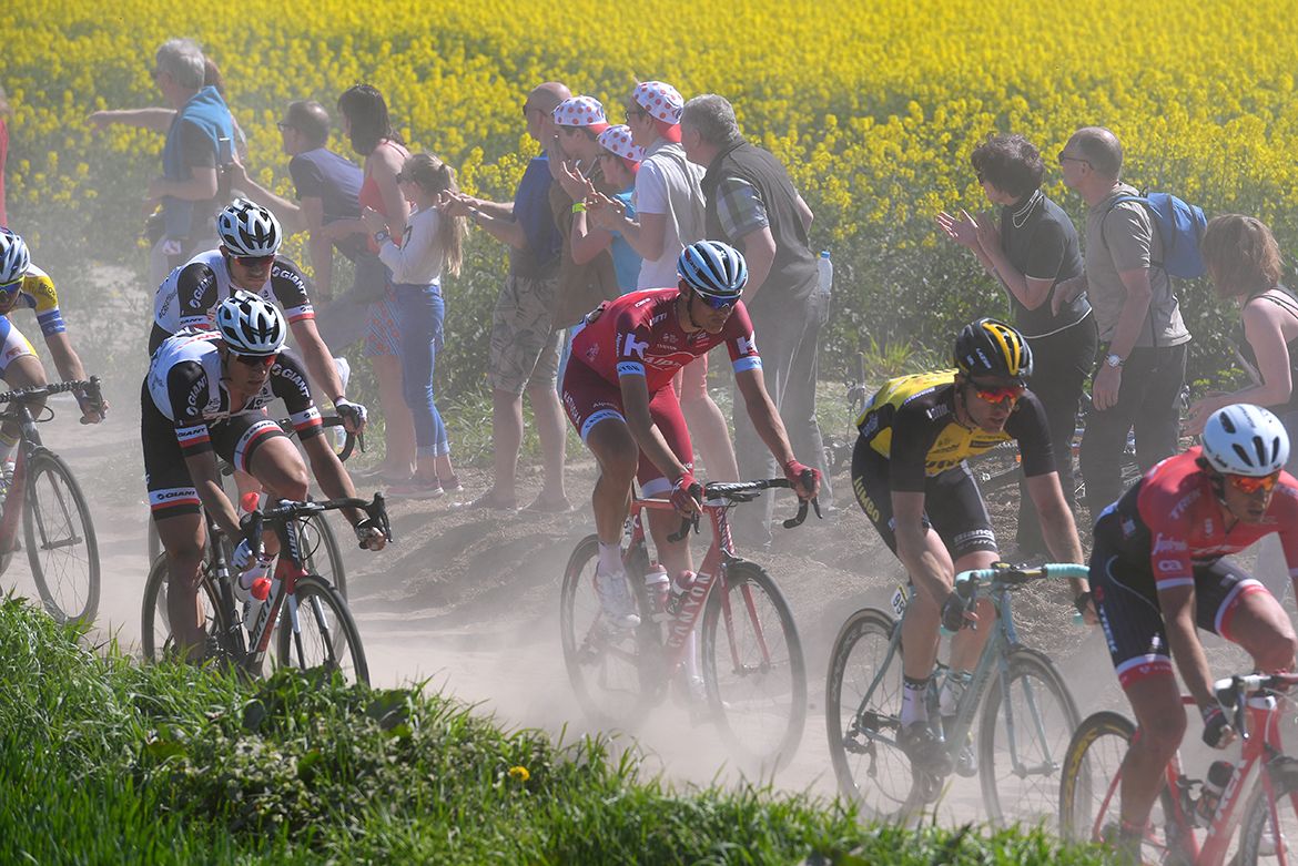 A dusty 2017 Paris-Roubaix