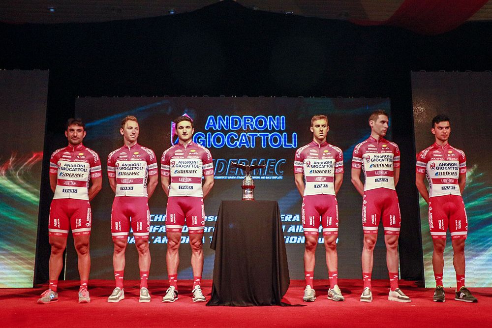 Androni Giocattoli at the Tour de Langkawi presentation