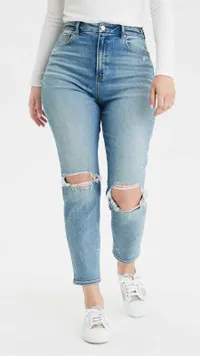 American Eagle best plus-size jeans and best jeans for women with curves
