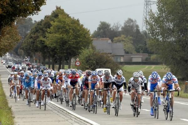The peloton wasn't giving anyone too much leeway to begin with.