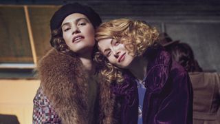 Watch The Pursuit of Love online: Lily James and Emily Beecham.