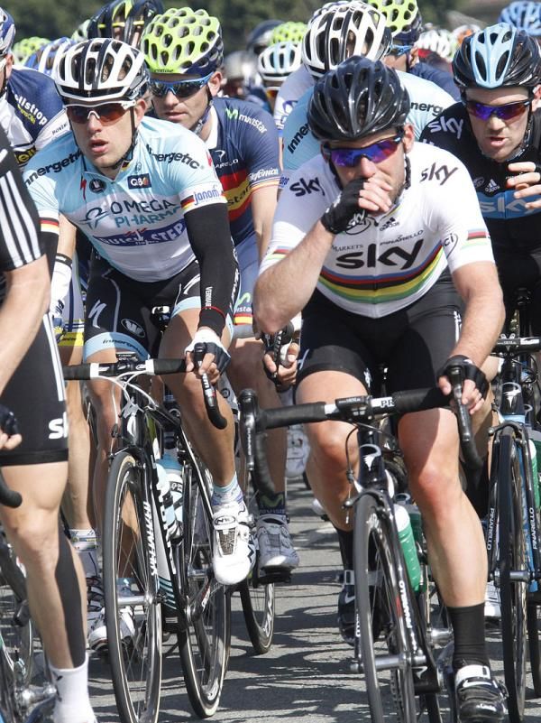 Team Sky looked after Cavendish but it wasn't his day