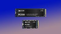The YMTC PC550 PCIe 5.0 SSD in 2TB capacity