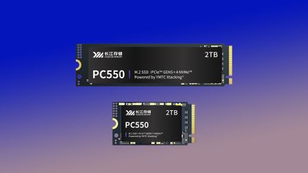 The YMTC PC550 PCIe 5.0 SSD in 2TB capacity