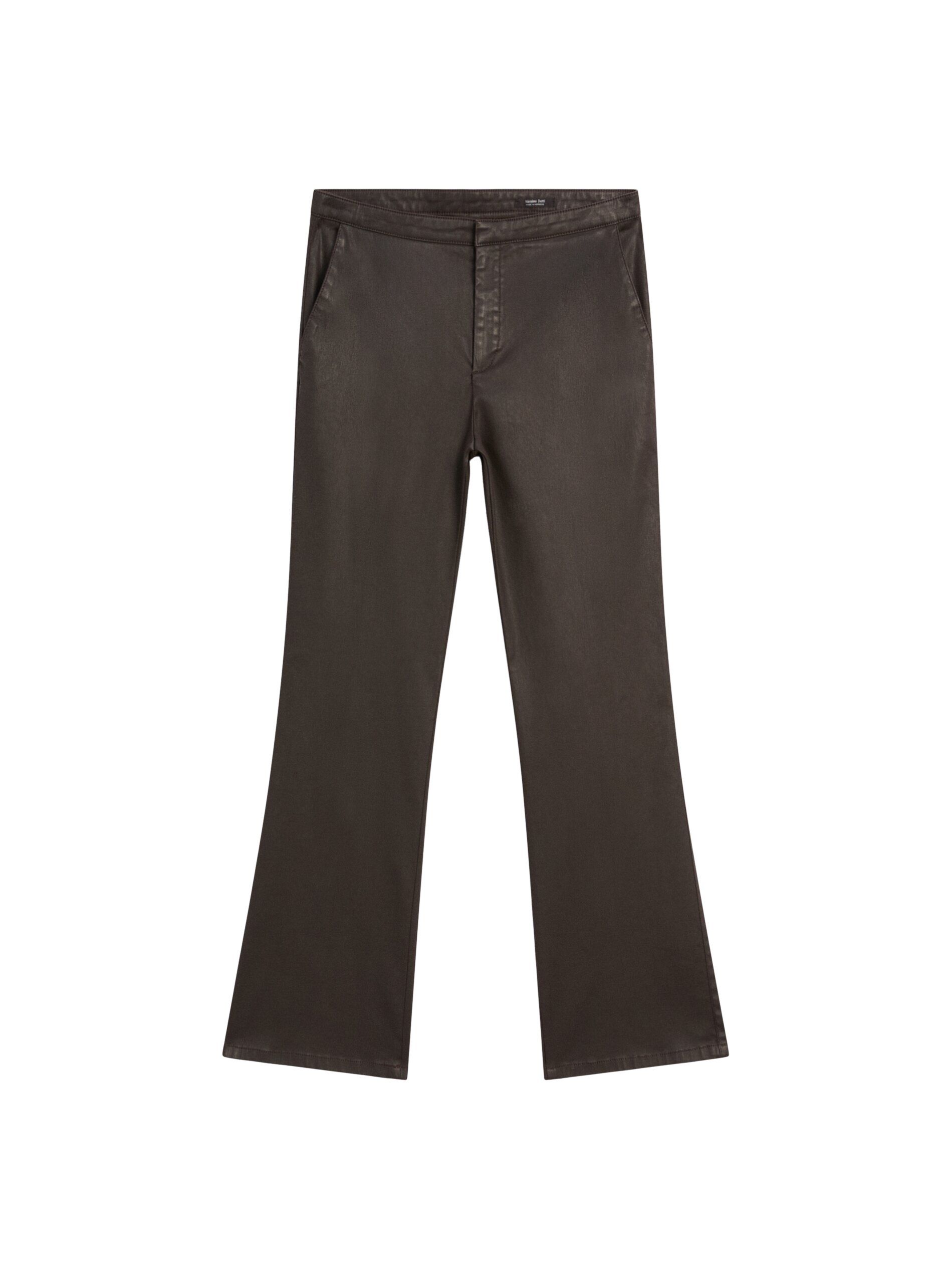 Flared Cropped Trousers